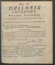 dziennik urzedowy woj.sandomierskiego 1819-36-00001